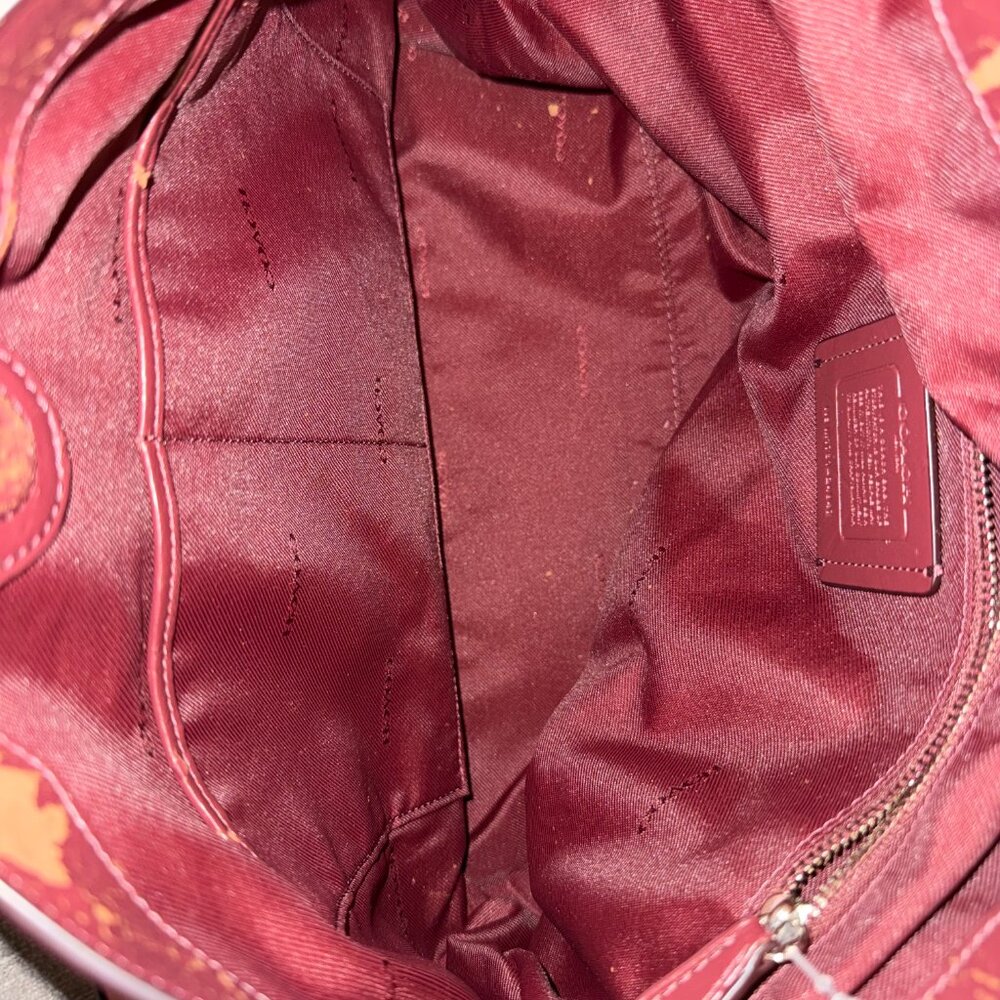 Pink Coach Bag with shoulder strap - Picture 6 of 8